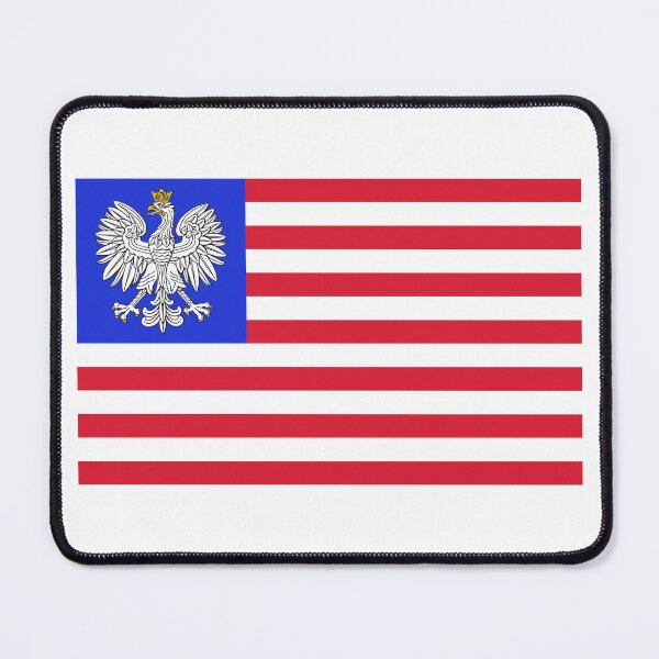 Item preview, Polish American Flag designed and sold by the-craft-shop.