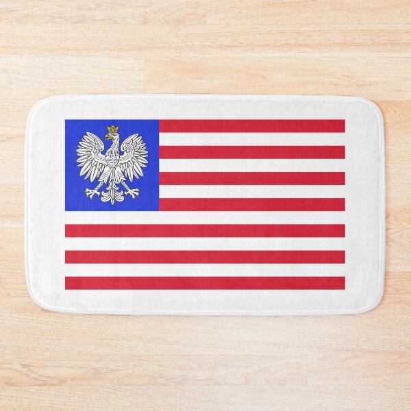 Item preview, Polish American Flag designed and sold by the-craft-shop.