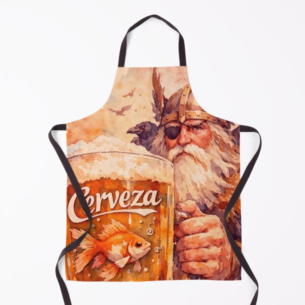 Item preview, Odin with Cerveza designed and sold by Sarcastic designs.