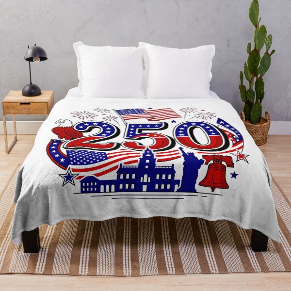 Item preview, Patriotic 250 USA Design with Eagle and Fireworks designed and sold by Ovitees.