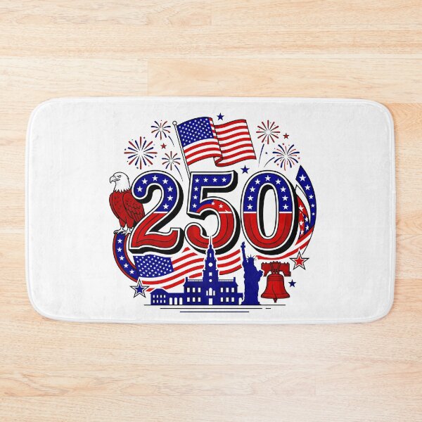 Item preview, Patriotic 250 USA Design with Eagle and Fireworks designed and sold by Ovitees.