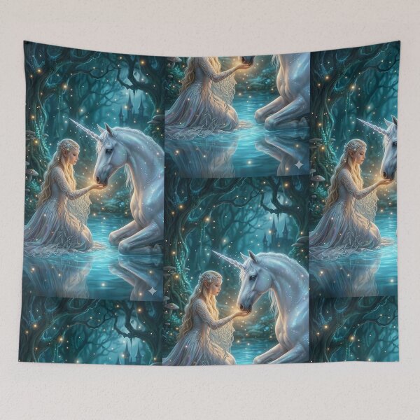 Item preview, Magical World with a Unicorn. designed and sold by JoyNest = "The nest of joy".