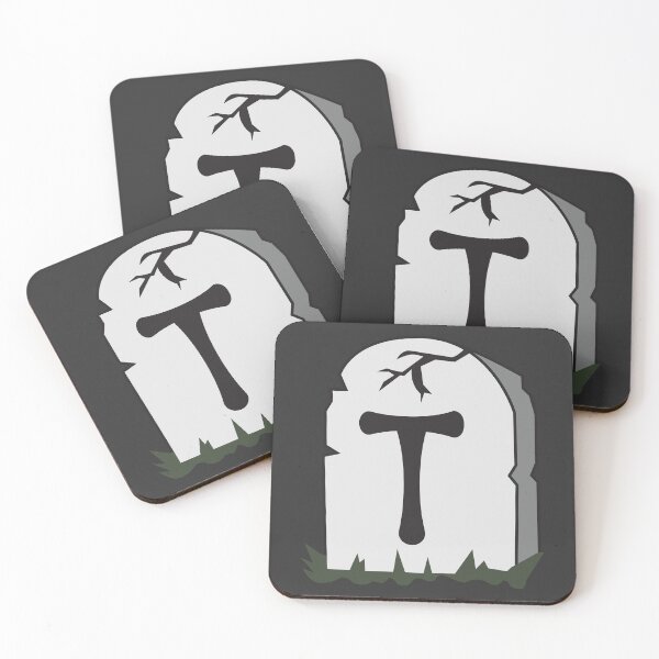 Item preview, Spooky Letter T – Graveyard Alphabet Initial Sticker (Skeletal Font) designed and sold by 313FILES.