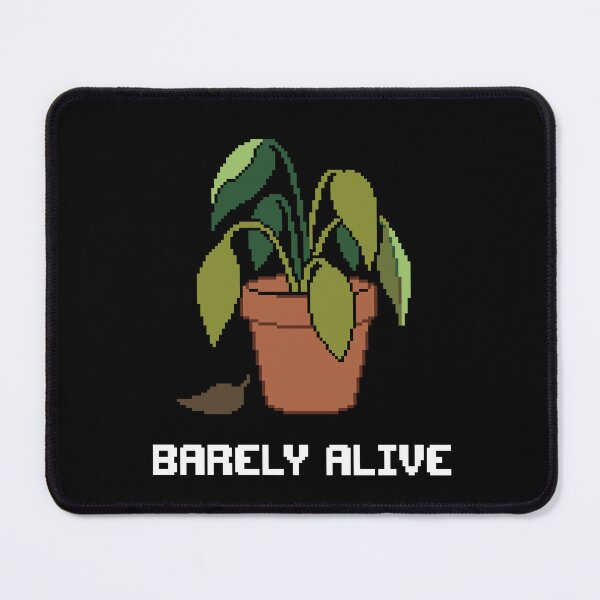 Item preview, Sad Wilting Houseplant - Funny Plant Killer Pixel Art designed and sold by artistastshirt.