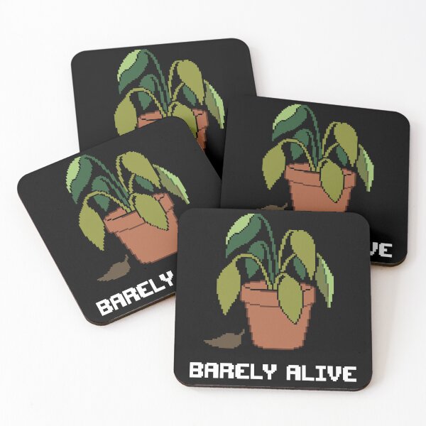 Item preview, Sad Wilting Houseplant - Funny Plant Killer Pixel Art designed and sold by artistastshirt.