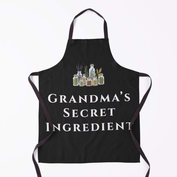 Item preview, Grandma Apron – Funny Cooking Gift, Bold Kitchen Humor Design designed and sold by DigitalMediaHub.
