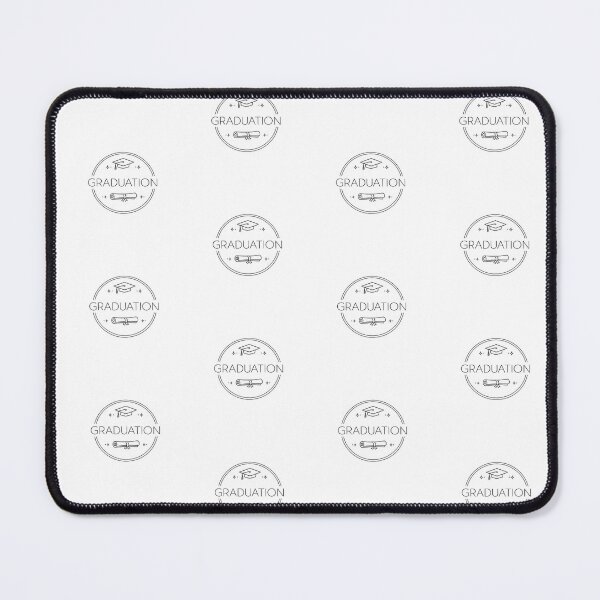 Item preview, Graduation text with cap and tassel in monochrome design, suitable for backgrounds, AI Generated designed and sold by dvoevnore.