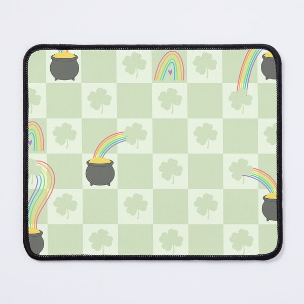 Item preview, St. Patrick's Day Pattern with Rainbows and Pots of Gold designed and sold by DragonsHoard07.