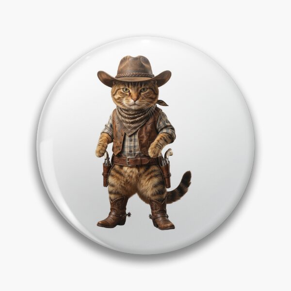 Item preview, Cowboy Cat - Locked and Loaded designed and sold by TB-73.