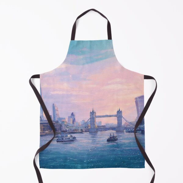 Item preview, London Cityscape Skyline at Sunset designed and sold by FortuneAndFrame.