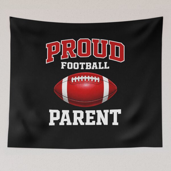 Item preview, Proud Football Parent Game Day Sports Family Raglan Baseball designed and sold by BHMARTS.