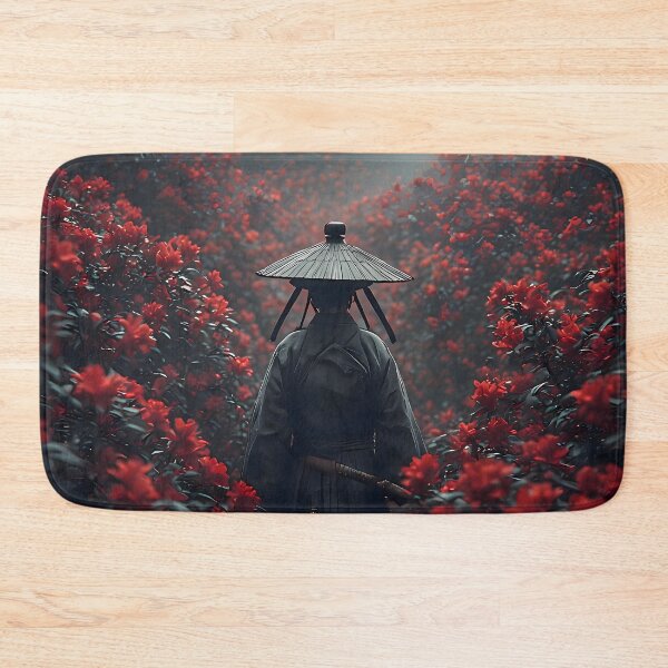 Item preview, Lone Samurai Ronin — Spiritual Warrior Journey designed and sold by Schoenenwald - Illustrations Uniques et Originales.