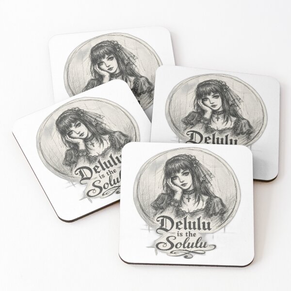 Item preview, GOTHIC GIRL DELULU IS THE SOLULU designed and sold by gothelis.
