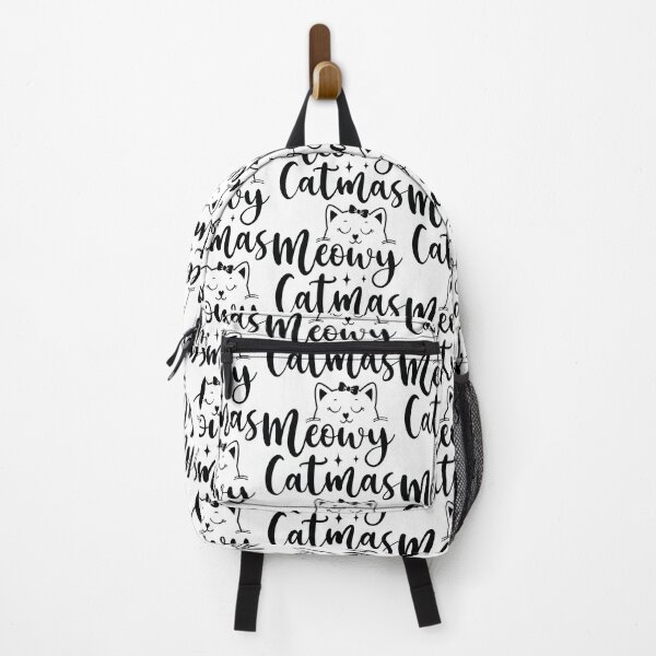 Item preview, Meowy Catmas Funny Christmas Cat Quote - Festive Feline Holiday Gift designed and sold by FuzionRaptor.