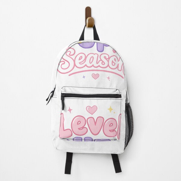 Item preview, Level Up Season Kawaii Cute Motivational Aesthetic Design | Pastel Self Growth Quote Sticker designed and sold by Sanika arts .
