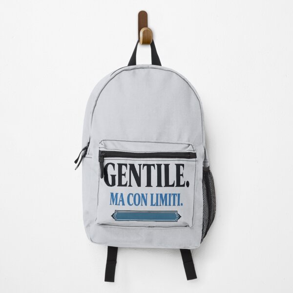 Item preview, Gentile Ma Con Limiti Italian Phrase designed and sold by POD DYNASTY | Original Print On Demand T-Shirt Graphics.