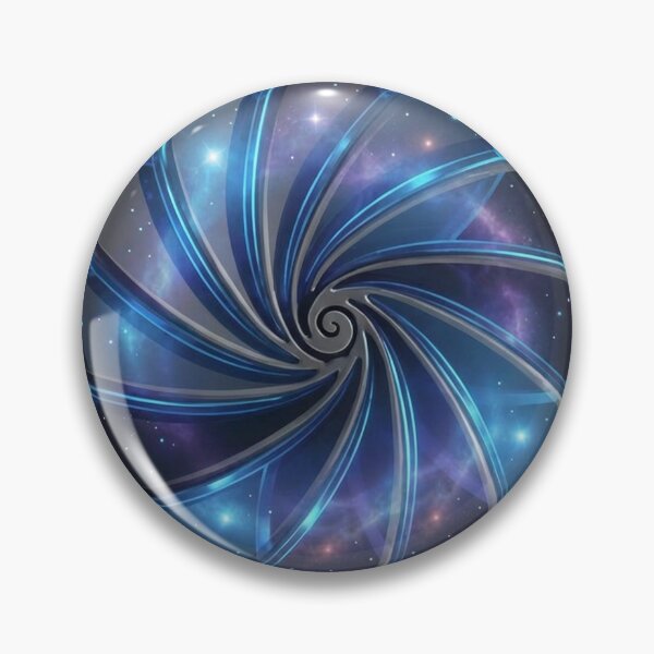 Item preview, Cosmic Blue Crystal Lotus Galaxy Mandala designed and sold by SynergyArtist.