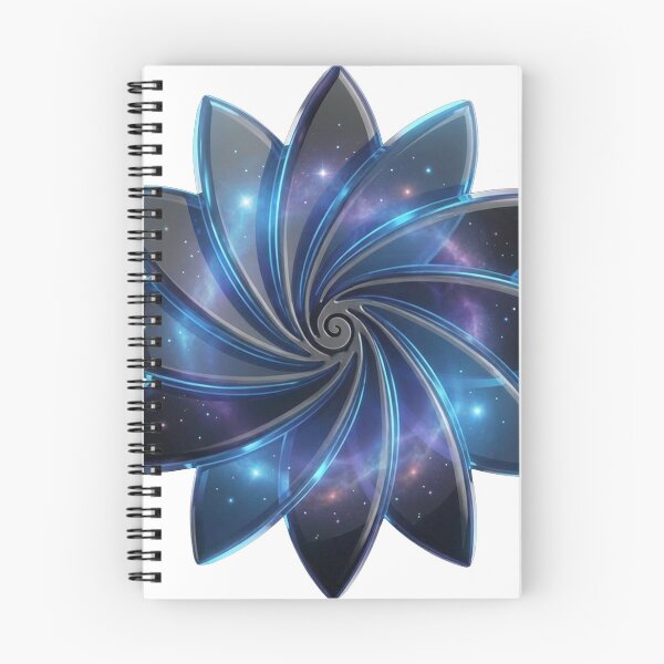 Item preview, Cosmic Blue Crystal Lotus Galaxy Mandala designed and sold by SynergyArtist.