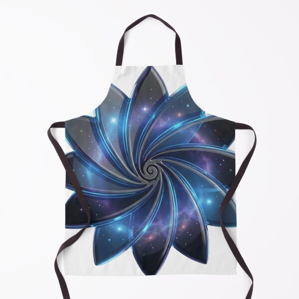 Item preview, Cosmic Blue Crystal Lotus Galaxy Mandala designed and sold by SynergyArtist.