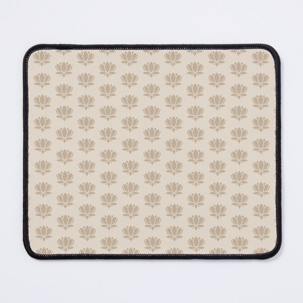 Item preview, Beige Lotus Flower Pattern – Modern Luxury Neutral Aesthetic designed and sold by GemsAnatomy.