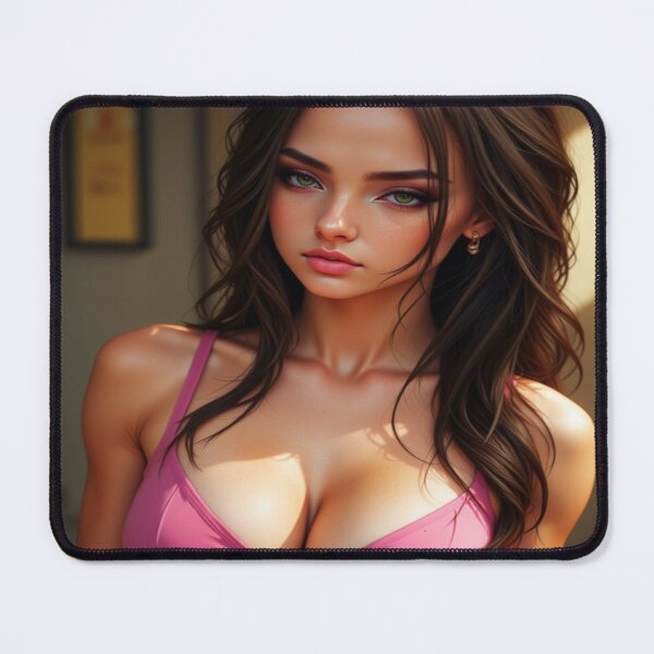 Item preview, Saoirse in Pink | Digital Canvas Portrait designed and sold by KasaHunterHarem.