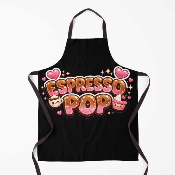 Item preview, Espresso Pop Aesthetic Cute Typography Sticker designed and sold by KawaiiOrbit.