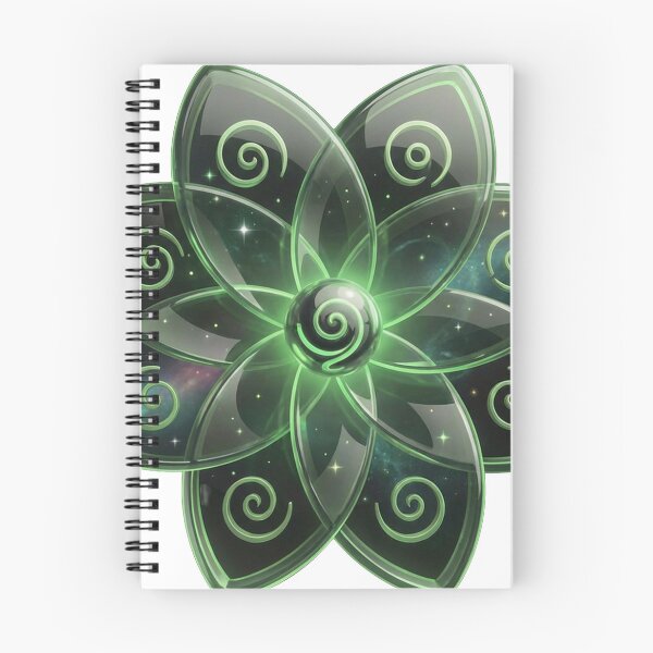 Item preview, Emerald Crystal Lotus Healing Energy Mandala designed and sold by SynergyArtist.