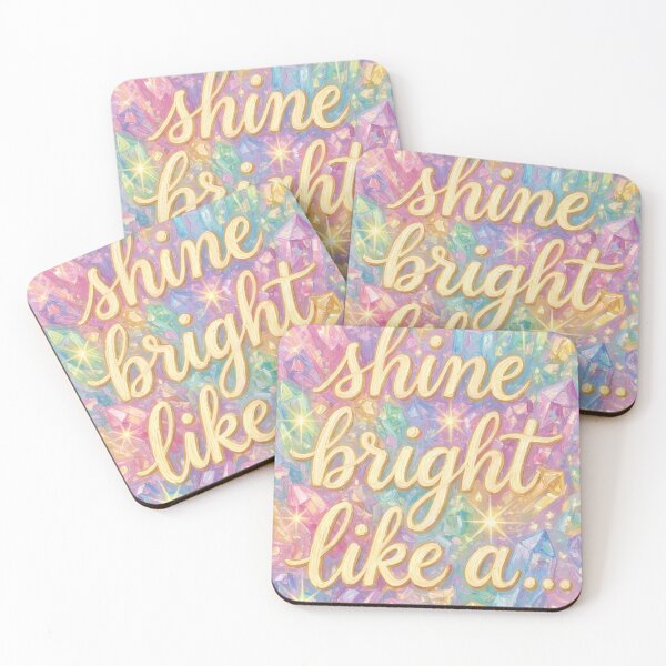 Item preview, Shine Bright Pastel Diamond Crystal  designed and sold by FortuneAndFrame.