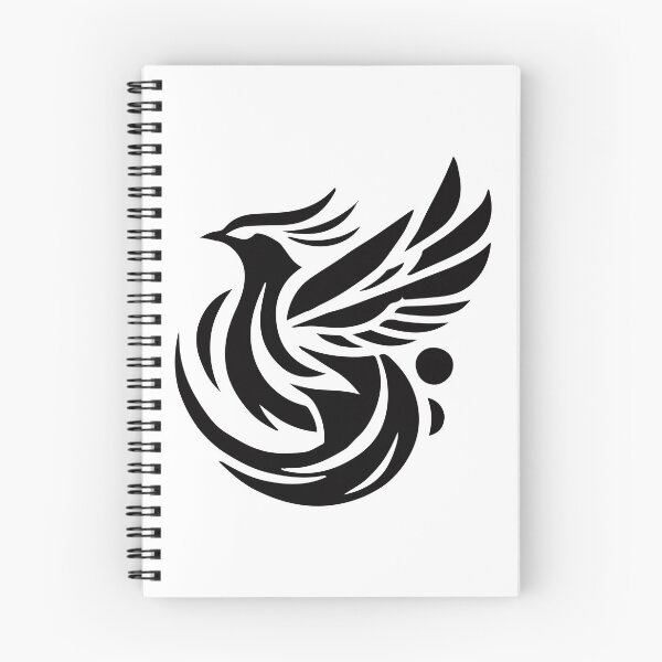 Item preview, Geometric Phoenix – Abstract Firebird in Bold Tribal Colors designed and sold by Artticadesigns.