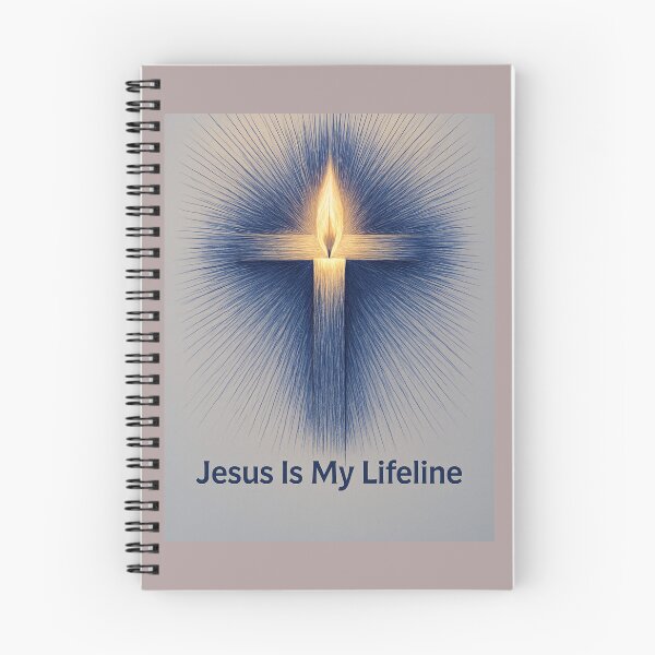 Item preview, Jesus Is My Lifeline - Radiant Light Cross designed and sold by NJcreations22.