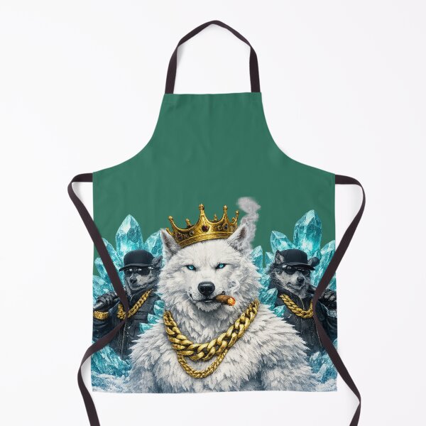Item preview, Wolf King Ice Gang – Icy Alpha Streetwear Design designed and sold by JoeyBlackLabel.
