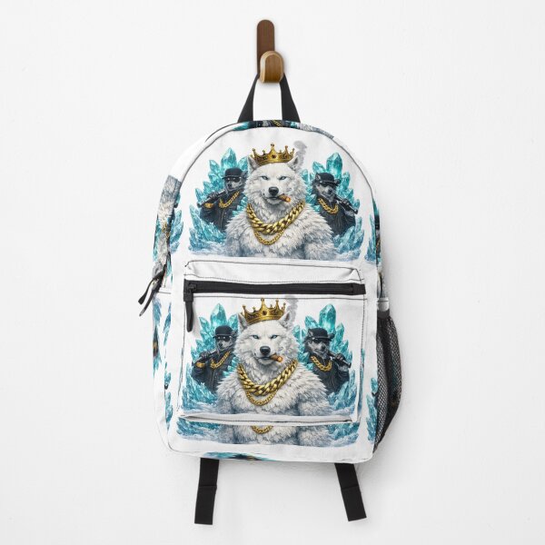 Item preview, Wolf King Ice Gang – Icy Alpha Streetwear Design designed and sold by JoeyBlackLabel.