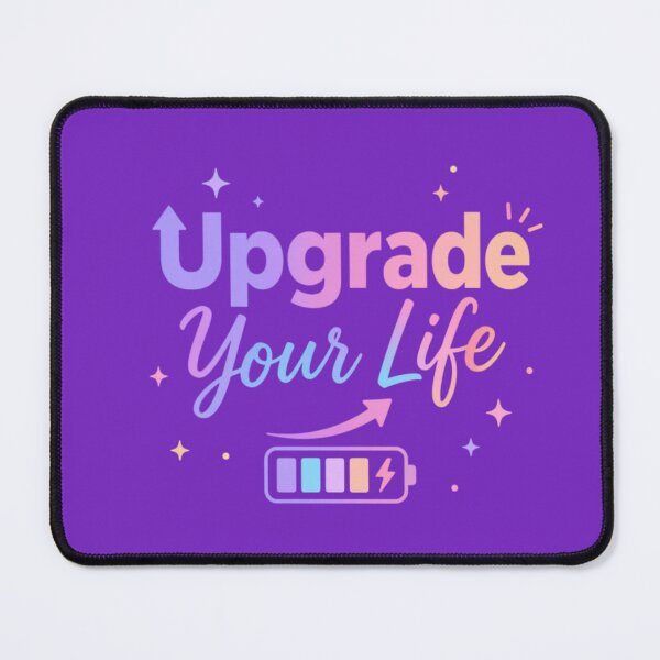 Item preview, Upgrade Your Life Motivational Quote Aesthetic Design | Self Growth Positive Mindset Minimal Typography designed and sold by Sanika arts .