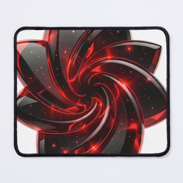 Item preview, Red Crystal Lotus Fiery Energy Mandala designed and sold by SynergyArtist.