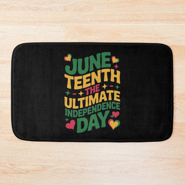Item preview, Juneteenth Celebration Typography designed and sold by jkrphoto.