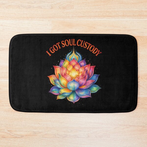 Item preview, I Got Soul Custody Lotus Funny Spiritual Healing Divorce  designed and sold by BHMARTS.