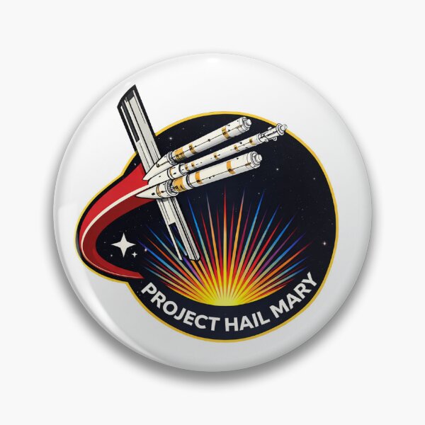 Item preview, Space Mission Patch - No Flags - Project Hail Mary  designed and sold by hesjustken.
