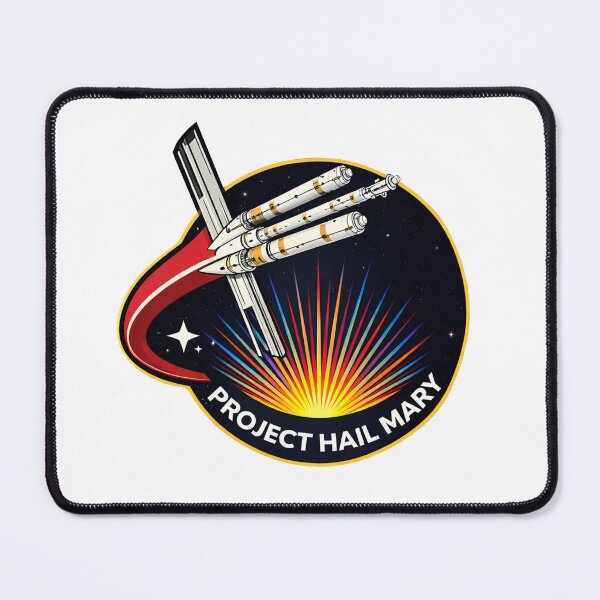 Item preview, Space Mission Patch - No Flags - Project Hail Mary  designed and sold by hesjustken.