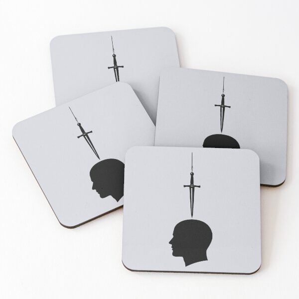 Item preview, The Thread of Anxiety - Damocles Complex & Imminent Crisis Silhouette. designed and sold by PERSPECTIVERED.