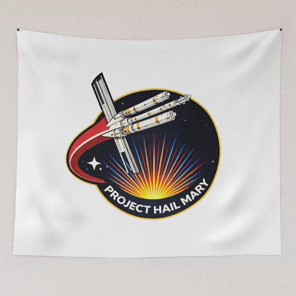 Item preview, Space Mission Patch - No Flags - Project Hail Mary  designed and sold by hesjustken.