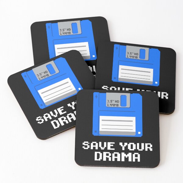 Item preview, Retro Blue Floppy Disk - 90s Vintage Tech Pixel Art designed and sold by artistastshirt.