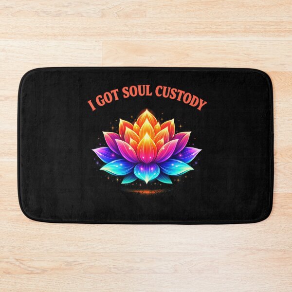 Item preview, I Got Soul Custody Lotus Funny Spiritual Healing Divorce  designed and sold by BHMARTS.