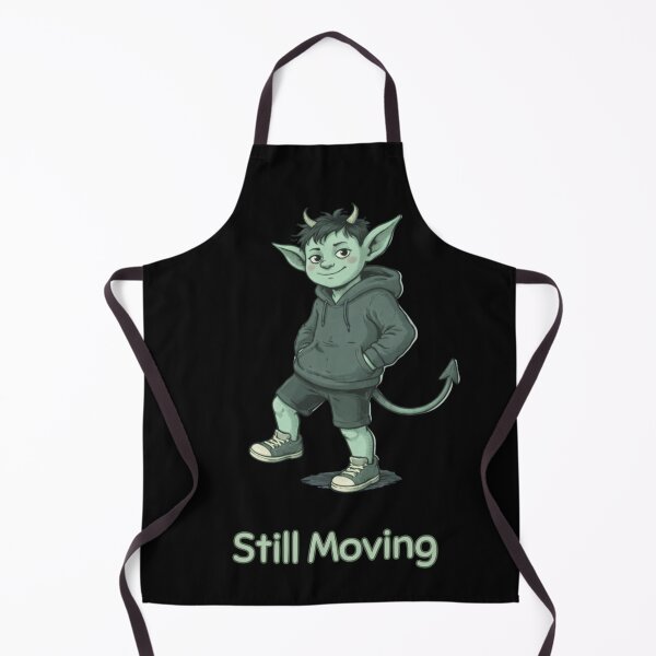 Item preview, Still Moving Imp Shirt – Minimal Funny Casual Vintage Style Graphic Tee designed and sold by Mythic Ink Studio.