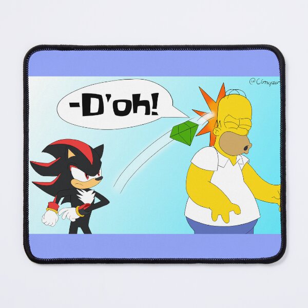 Item preview, Homer meets Shadow [Panel 2] designed and sold by CGrayzer-Art.