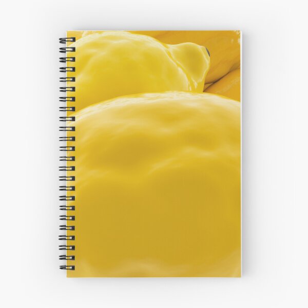 Item preview, Minimalist Glossy Yellow Lemons | Bright Lemon Close-Up Art designed and sold by Midnight Veil Designs.