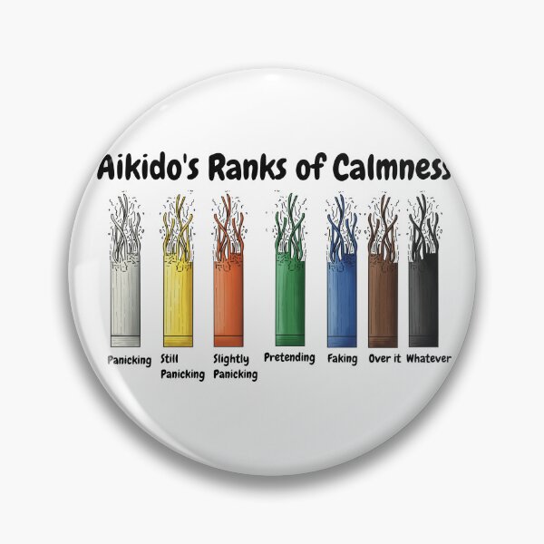 Item preview, Aikido Ranks I designed and sold by The Dotted Brush.