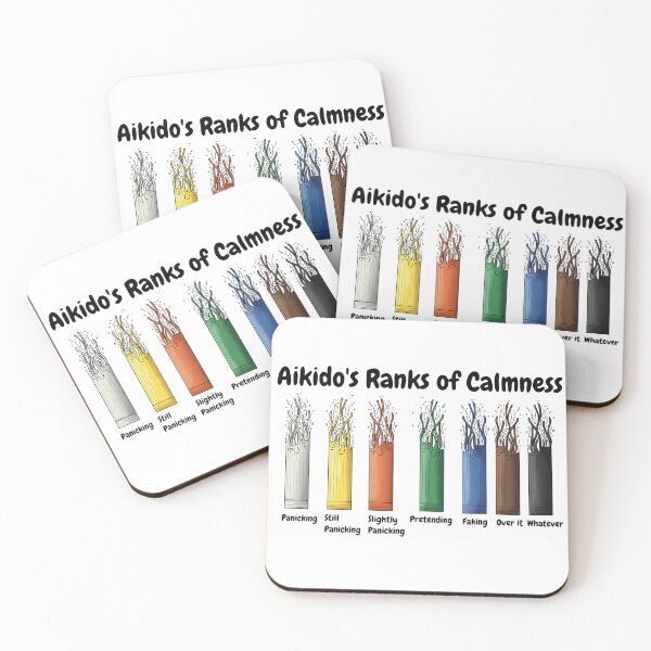 Item preview, Aikido Ranks I designed and sold by The Dotted Brush.