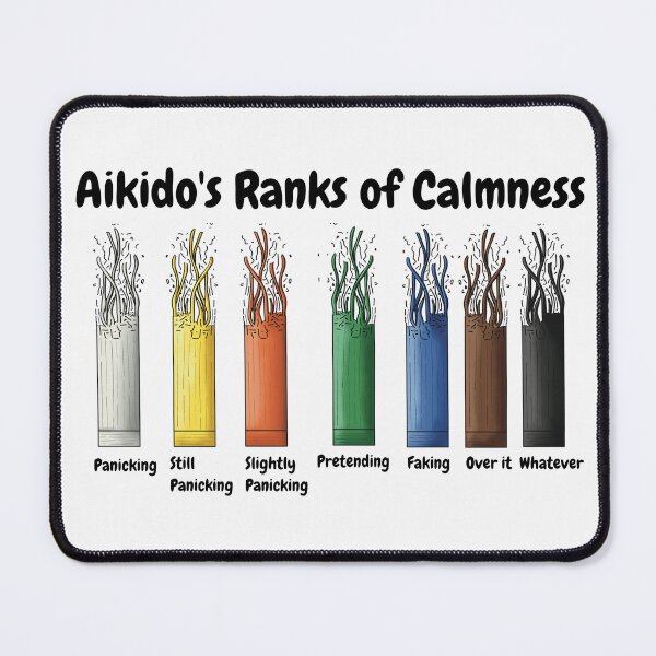 Item preview, Aikido Ranks I designed and sold by The Dotted Brush.