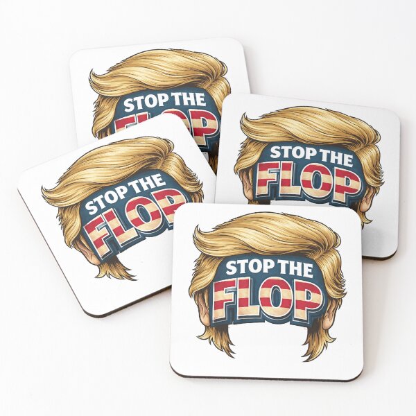 Item preview, Stop the Flop designed and sold by Morbidity & Mirth.