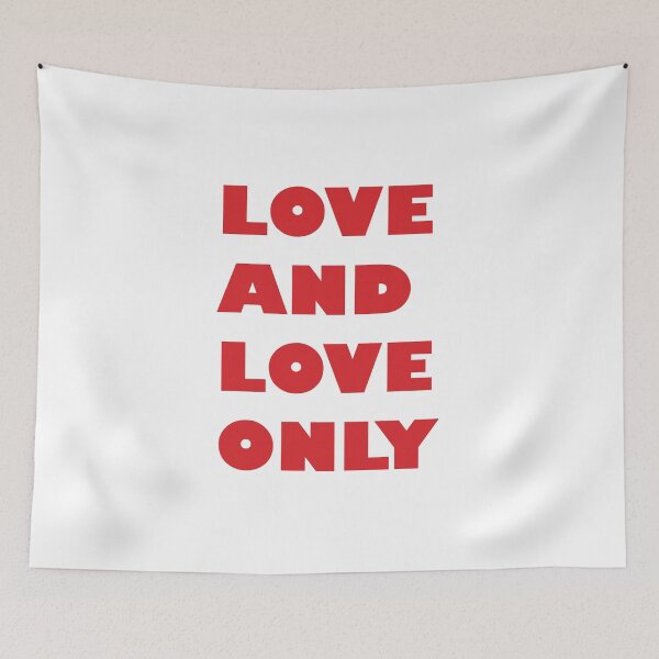 Item preview, love and love only tshirt designed and sold by Tamilogy.